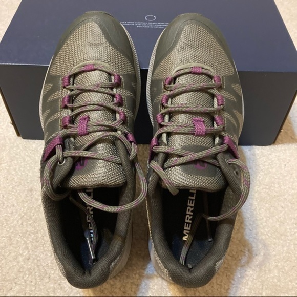 Merrell ZION FST HIKING SHOE in Grey/Purple Size 6.5 - Picture 3 of 7